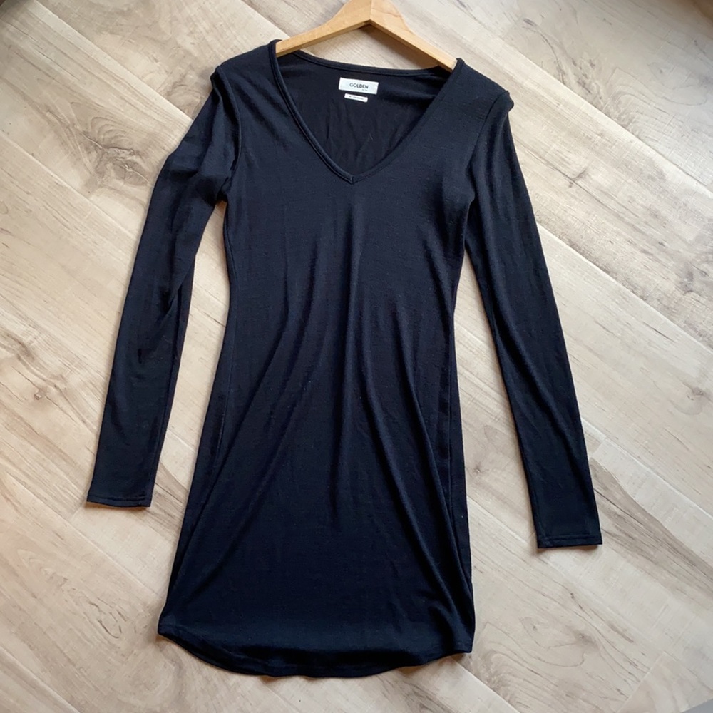 Aritzia Golden Dress